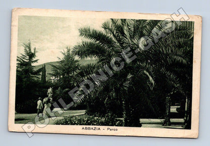 Pohlednice Chorvatsko Abbazia park (M33144)