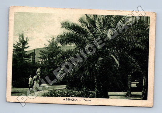 Pohlednice Chorvatsko Abbazia park (M33144)