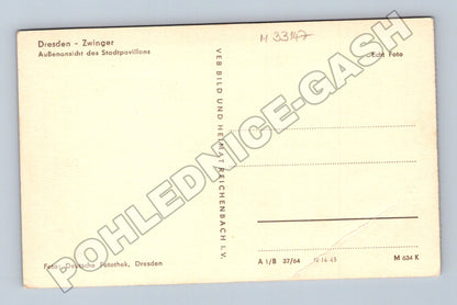 Pohlednice Německo Drážďany Zwinger 1945 (M33147)