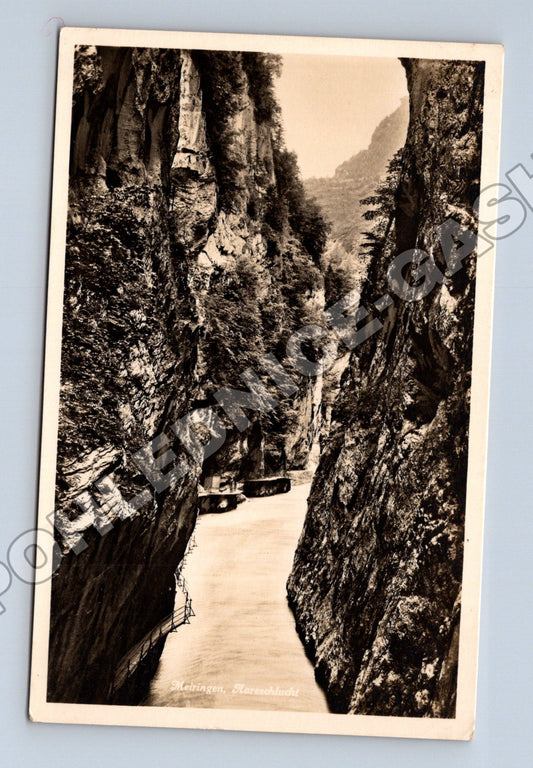 Pohlednice Švýcarsko Meiringen Aareschlucht (M33148)