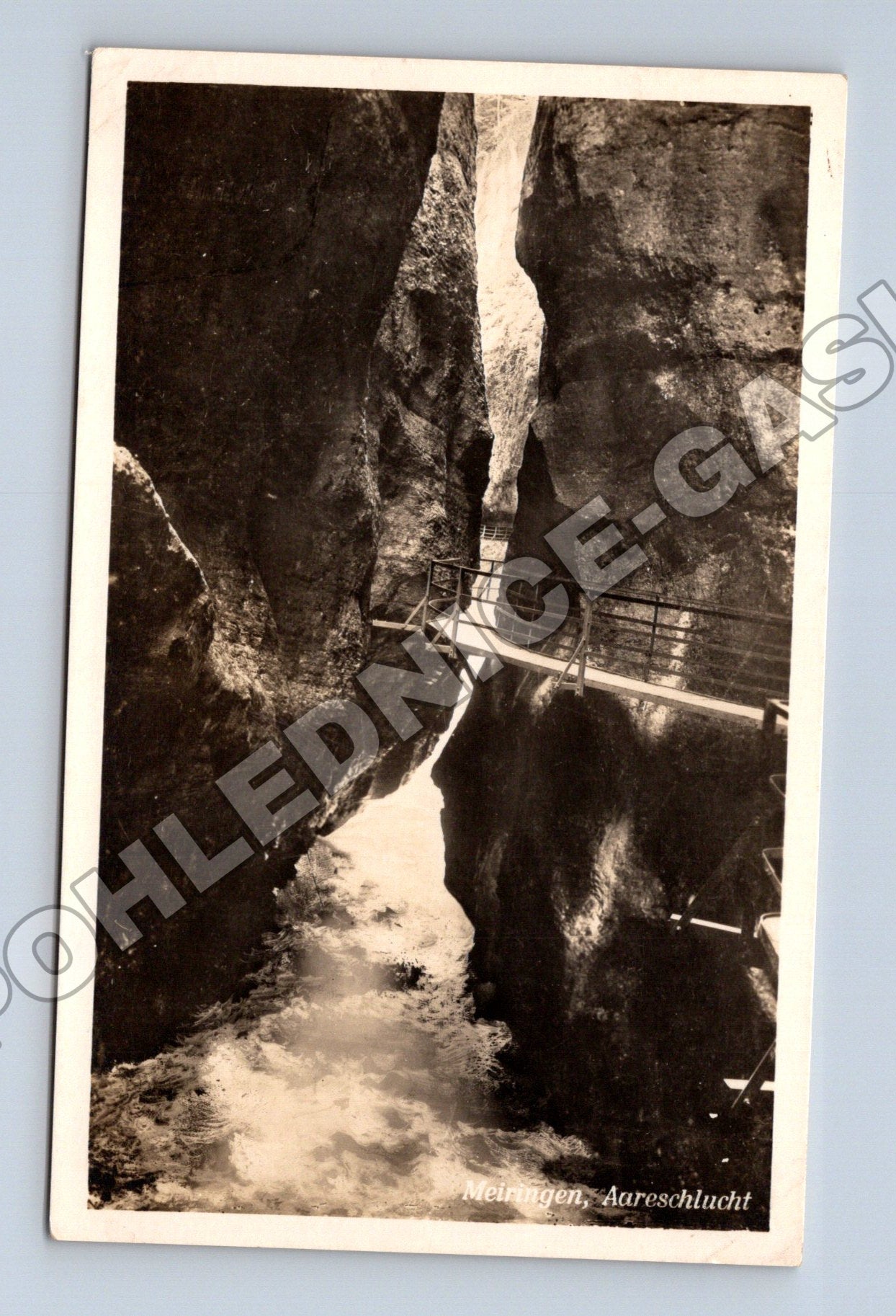 Pohlednice Švýcarsko Meiringen Aareschlucht (M33149)