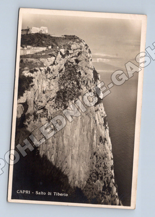 Pohlednice Itálie Capri Salto di Tiberio (M33151)