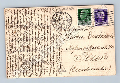 Pohlednice Chorvatsko Pola jeskyně 1918 (M33154)
