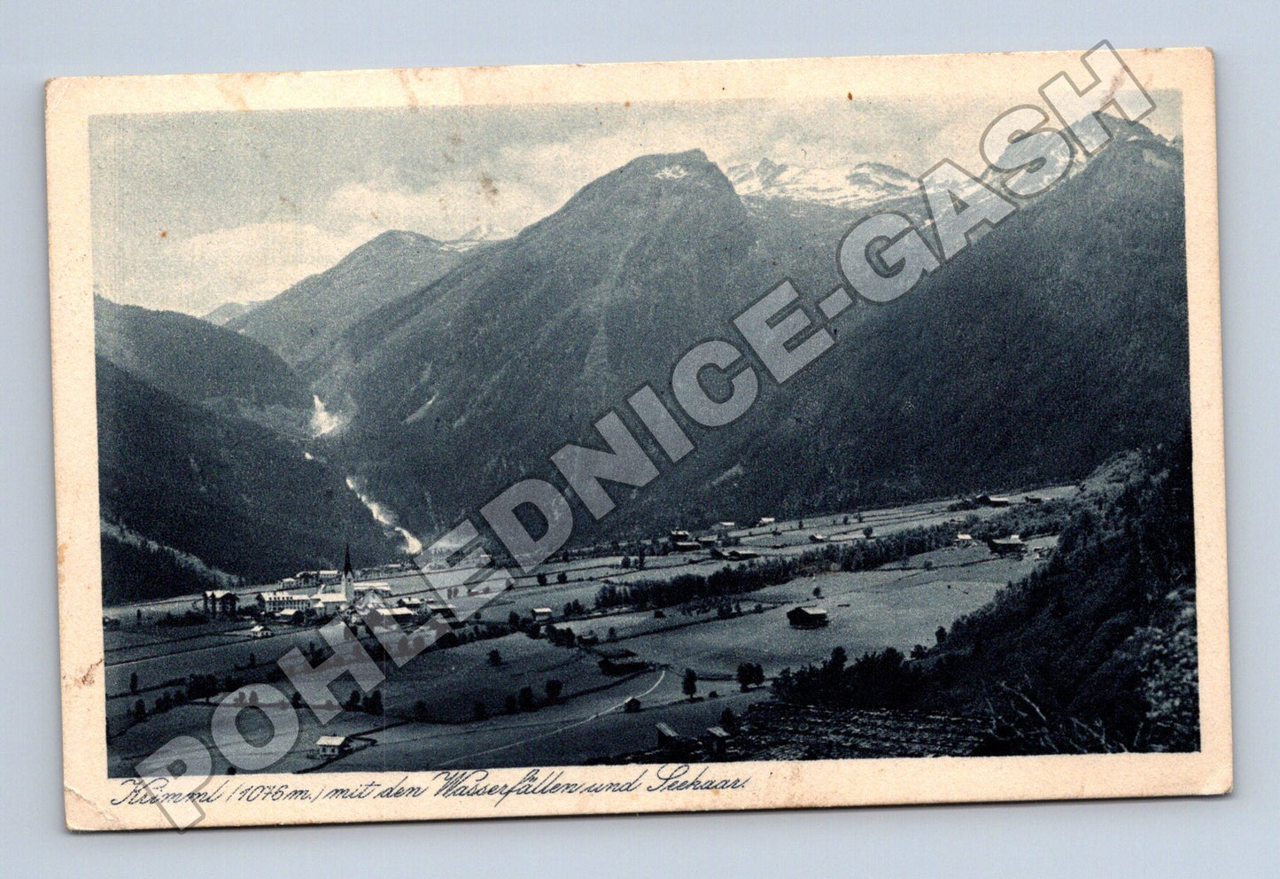 Pohlednice Rakousko Krumml Wasserfälle hory 1919 (M33156)