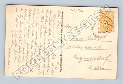 Pohlednice Rakousko Krumml Wasserfälle hory 1919 (M33156)