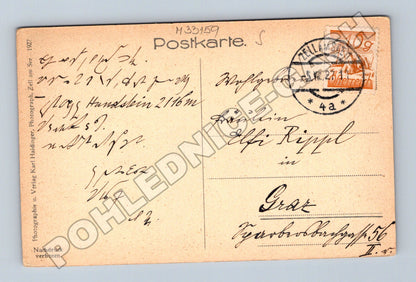 Pohlednice Rakousko Zell am See jezero hory 1927 (M33159)