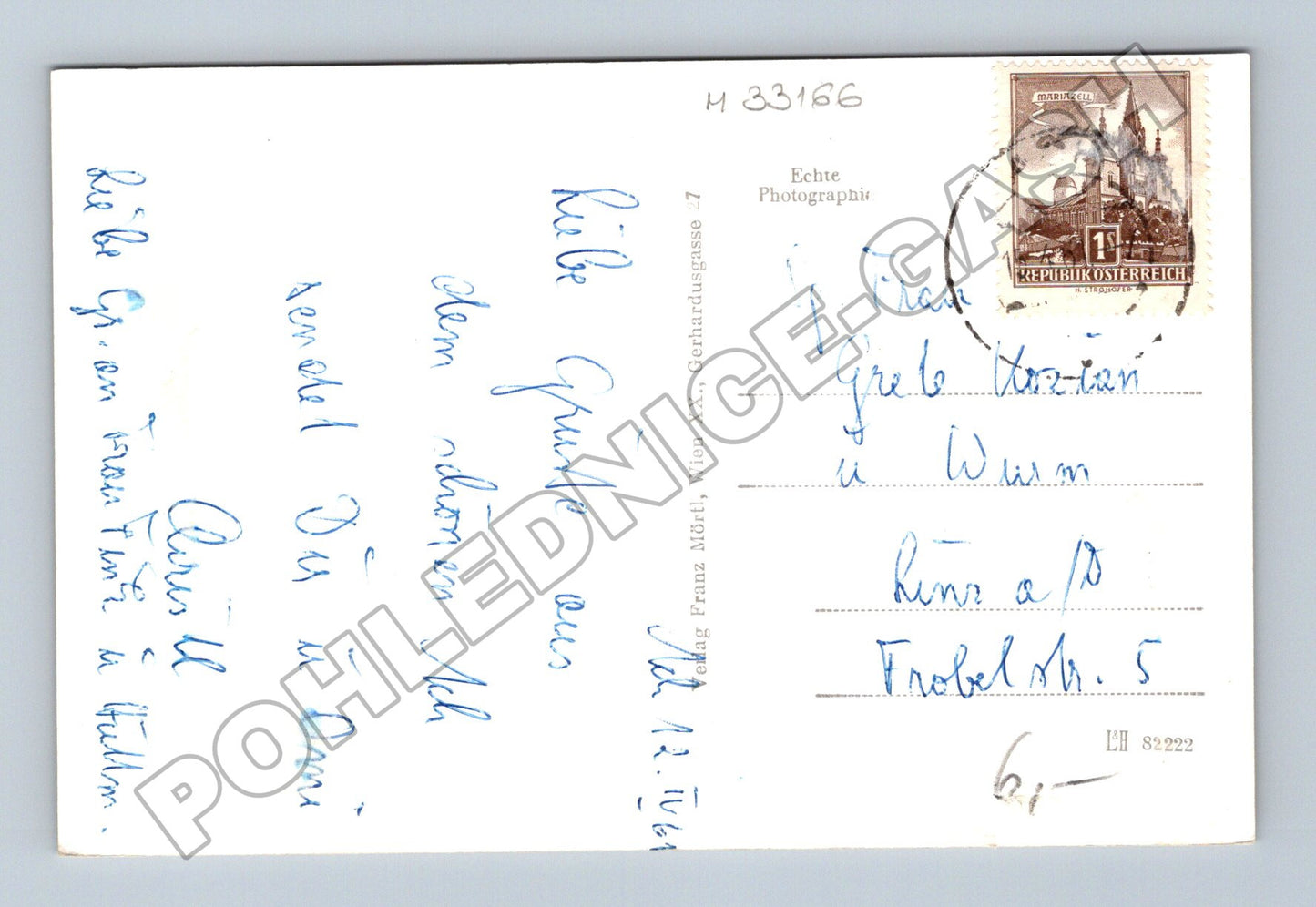 Pohlednice Rakousko Maria Ach kostel interiér 1941 (M33166)