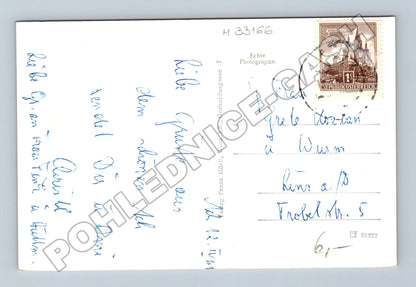 Pohlednice Rakousko Maria Ach kostel interiér 1941 (M33166)