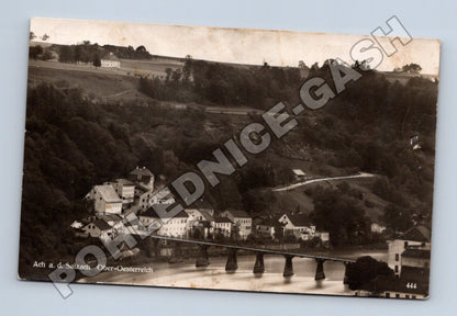 Pohlednice Rakousko Ach a. d. Salzach most (M33167)