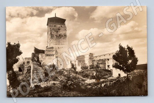 Pohlednice Trenčiansky hrad 1956 (M3317)