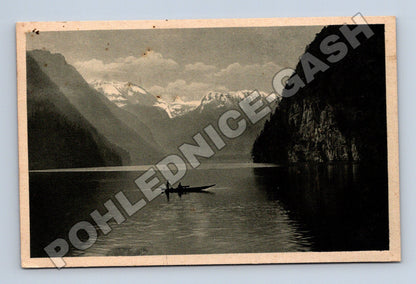 Pohlednice Německo Königssee jezero a hory (M33171)