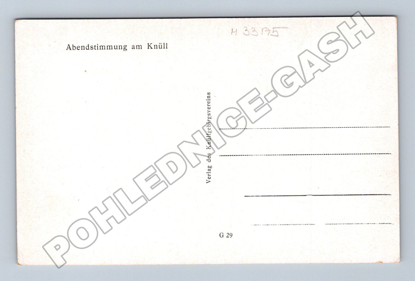 Pohlednice Německo Knüll krajina s jezerem (M33175)