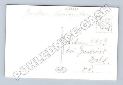 Pohlednice Rakousko Lambach Traunstein hora 1953 (M33178)