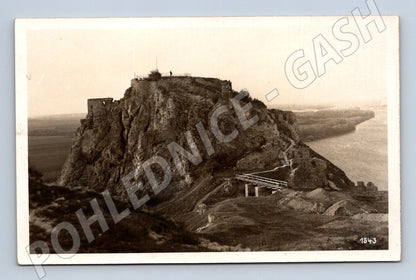 Pohlednice Devín zřícenina hradu 1937 (M3318)