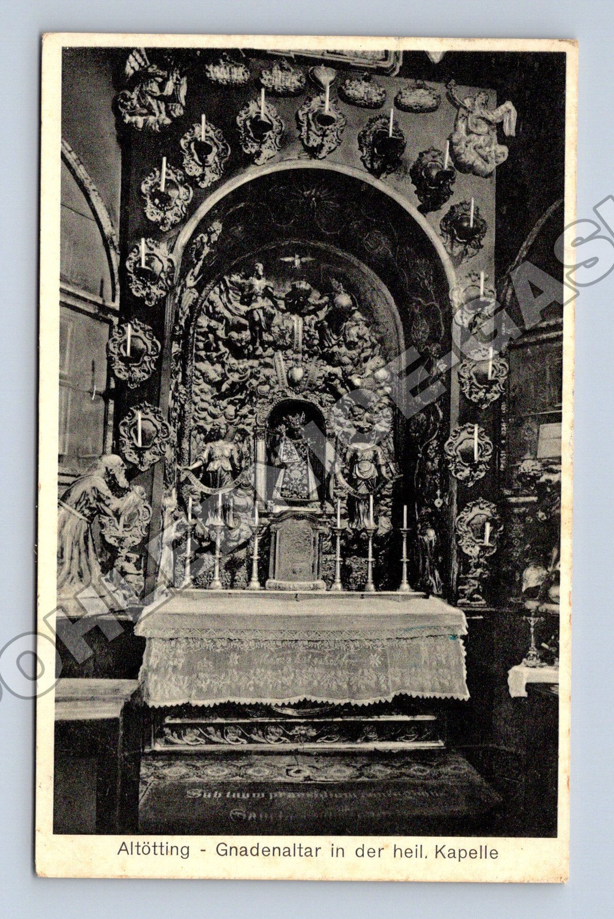 Pohlednice Německo Altötting Gnadenaltar 1953 (M33180)