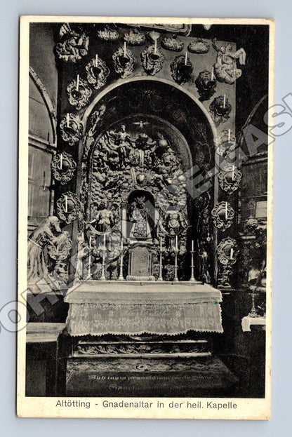 Pohlednice Německo Altötting Gnadenaltar 1953 (M33180)