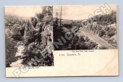 Pohlednice USA Scranton Nay Aug Park krajina (M33185)