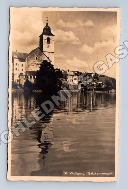 Pohlednice Rakousko St. Wolfgang jezero 1916 (M33186)