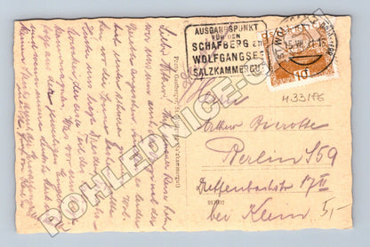 Pohlednice Rakousko St. Wolfgang jezero 1916 (M33186)