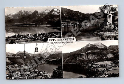 Pohlednice Rakousko St. Gilgen Wolfgangsee lanovka (M33193)