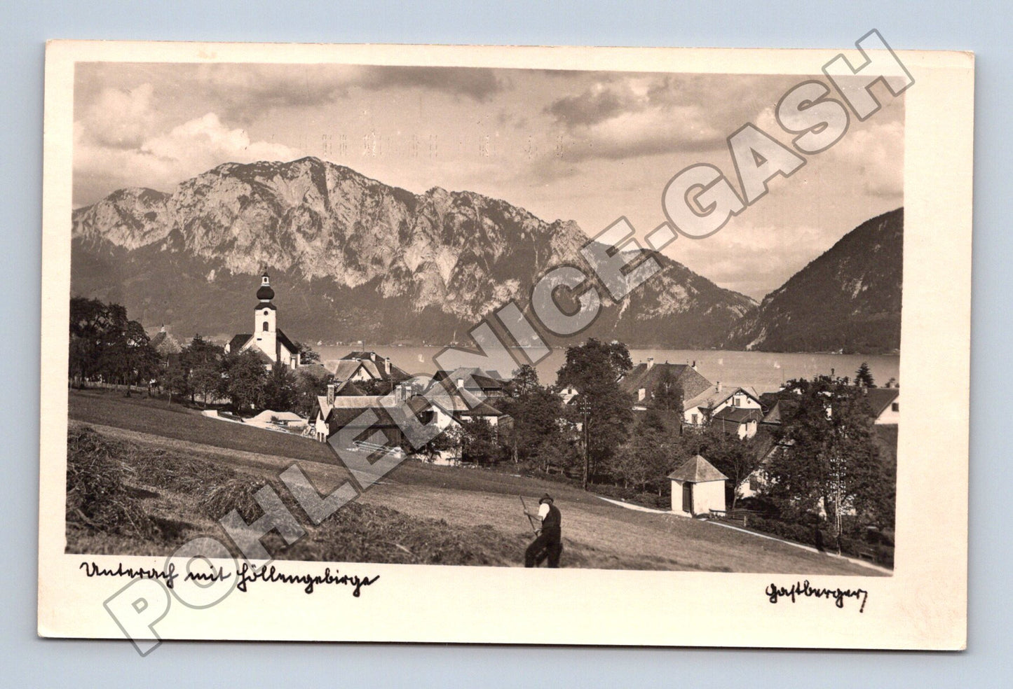 Pohlednice Rakousko Untersee Höllengebirge (M33195)