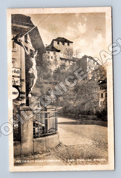 Pohlednice Rakousko Feldkirch Schattenburg 1932 (M33196)