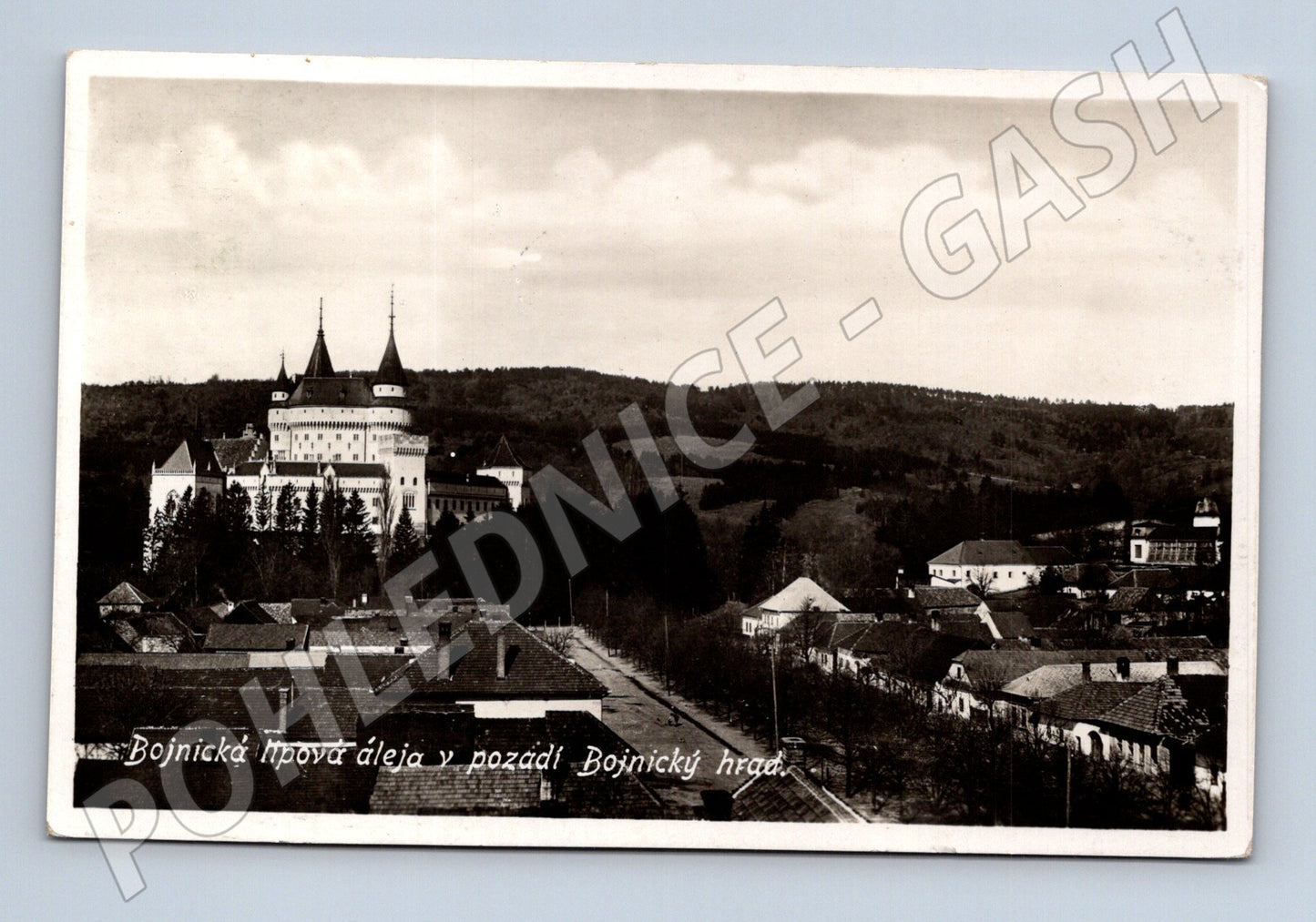 Pohlednice Bojnický hrad historický motiv (M3320)