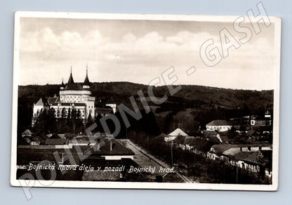Pohlednice Bojnický hrad historický motiv (M3320)