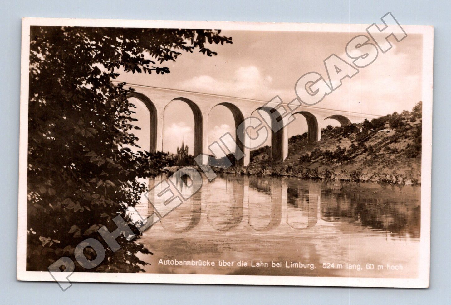 Pohlednice Německo Lahntalbrücke Limburg (M33202)