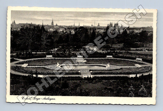 Pohlednice Německo Erfurt Sorge-Anlagen (M33211)