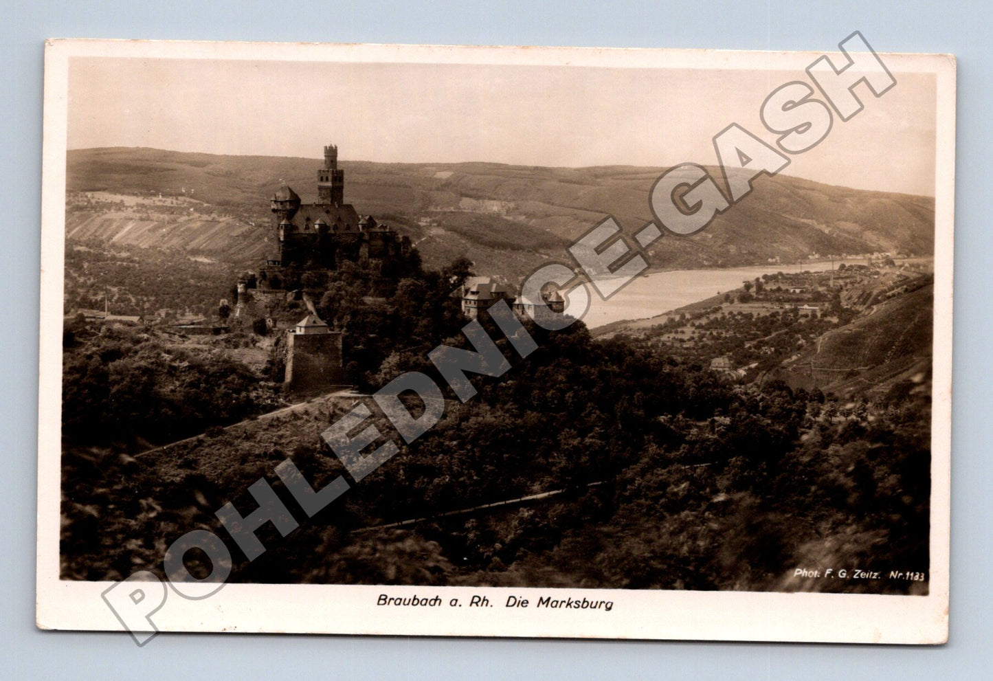Pohlednice Německo Braubach Marksburg (M33213)