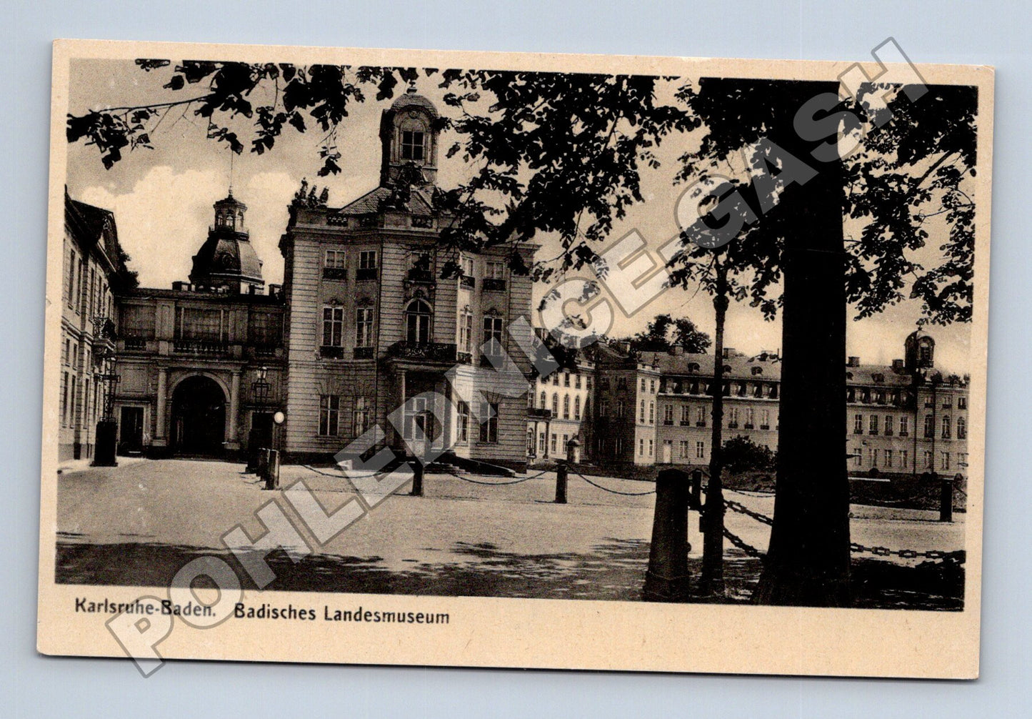 Pohlednice Německo Karlsruhe Badisches Landesmuseum (M33214)
