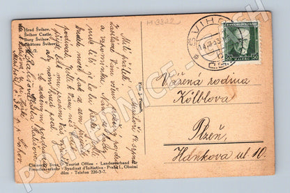 Pohlednice Hrad Švihov historický motiv 1935 (M3322)