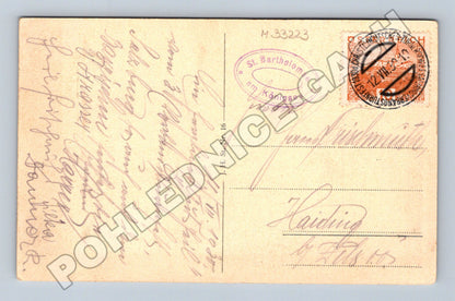 Pohlednice Německo Berchtesgaden Watzmann Königssee 1912 (M33223)