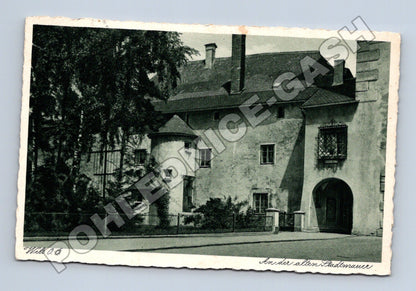 Pohlednice Rakousko Wels u staré městské zdi 1931 (M33229)
