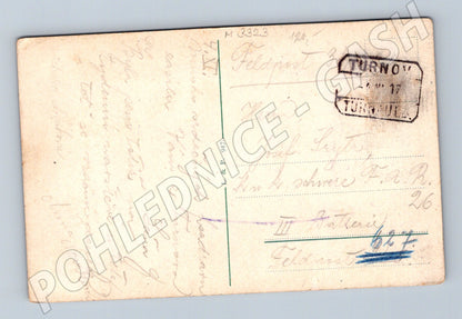 Pohlednice Trosky Český ráj kolorovaný motiv (M3323)