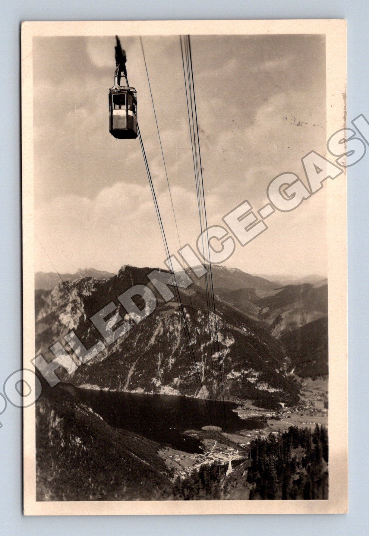Pohlednice Rakousko horská lanovka 1935 (M33236)
