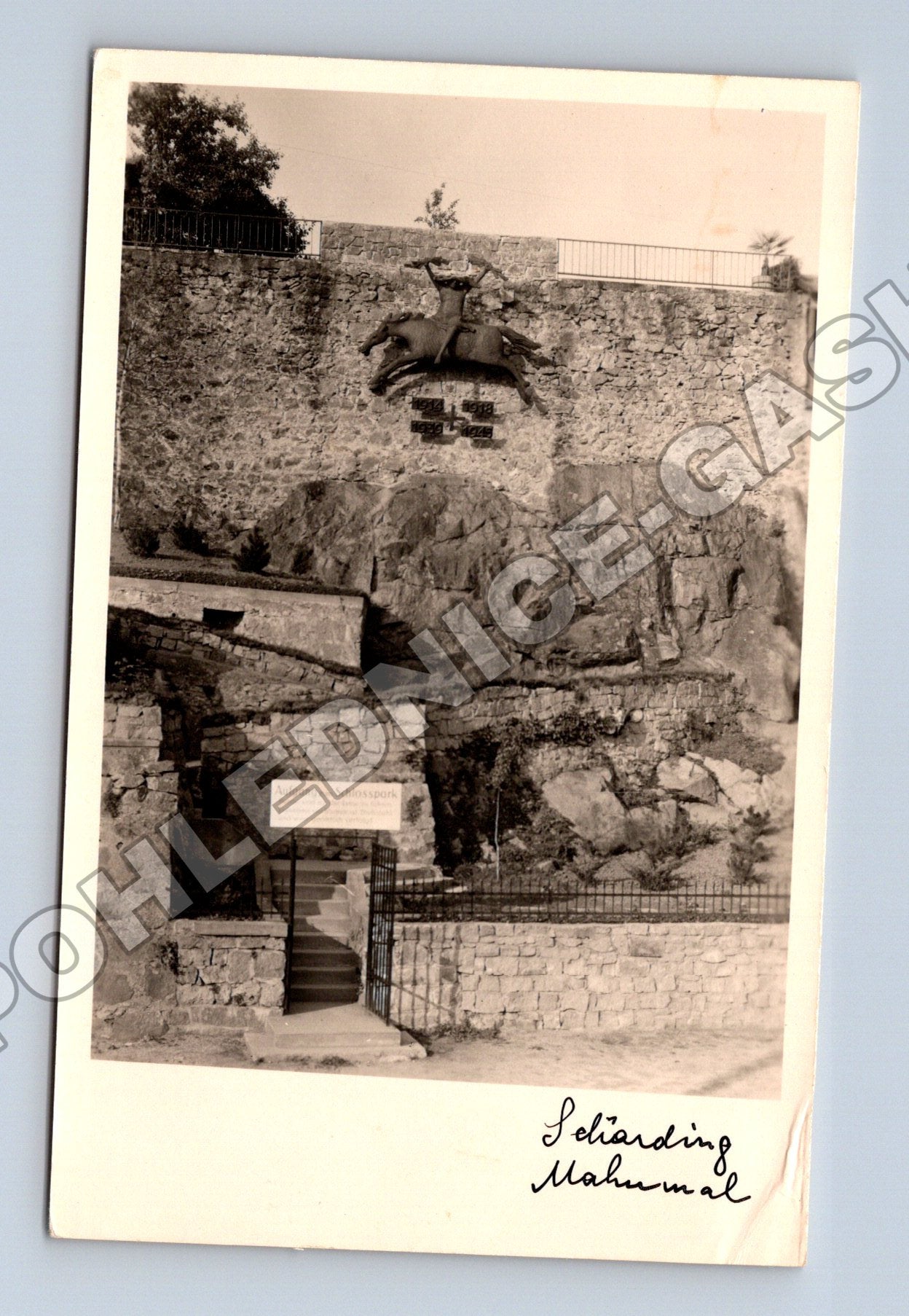 Pohlednice Rakousko Schärding kamenná stavba (M33240)