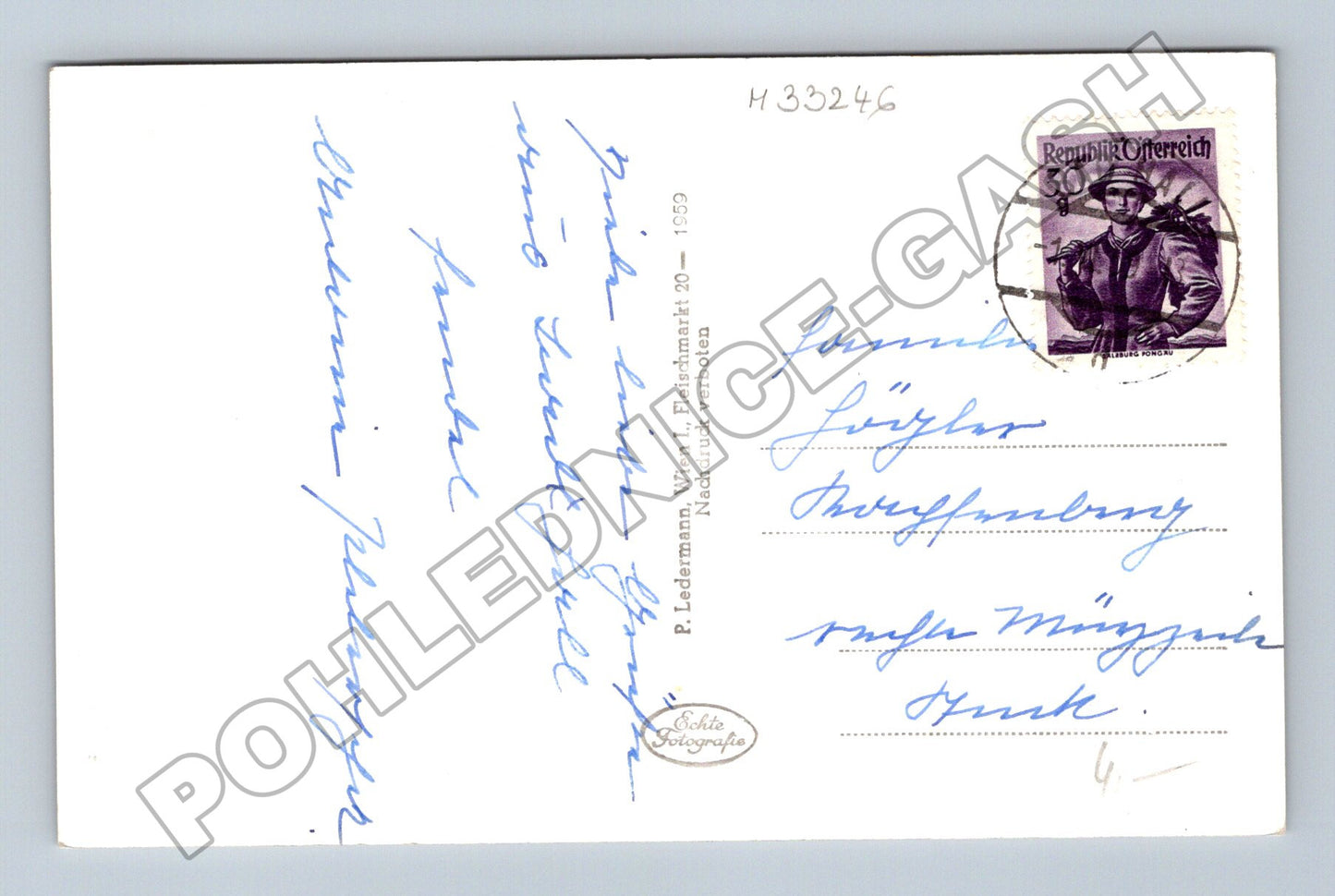 Pohlednice Rakousko Bad Hall více pohledů 1959 (M33246)