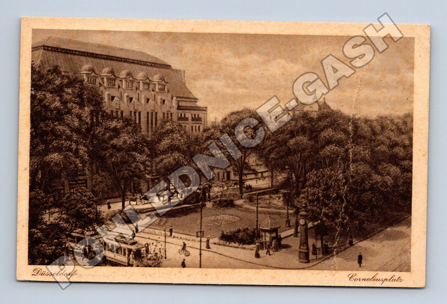 Pohlednice Německo Düsseldorf Corneliusplatz (M33248)