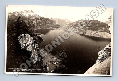 Pohlednice Rakousko Attersee a Schafberg 1929 (M33250)