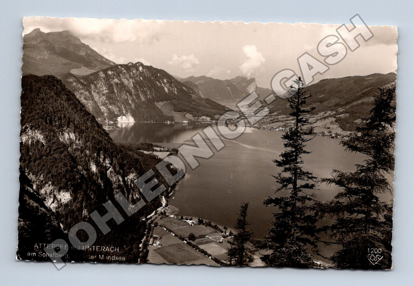 Pohlednice Rakousko Attersee Unterach Mondsee (M33251)