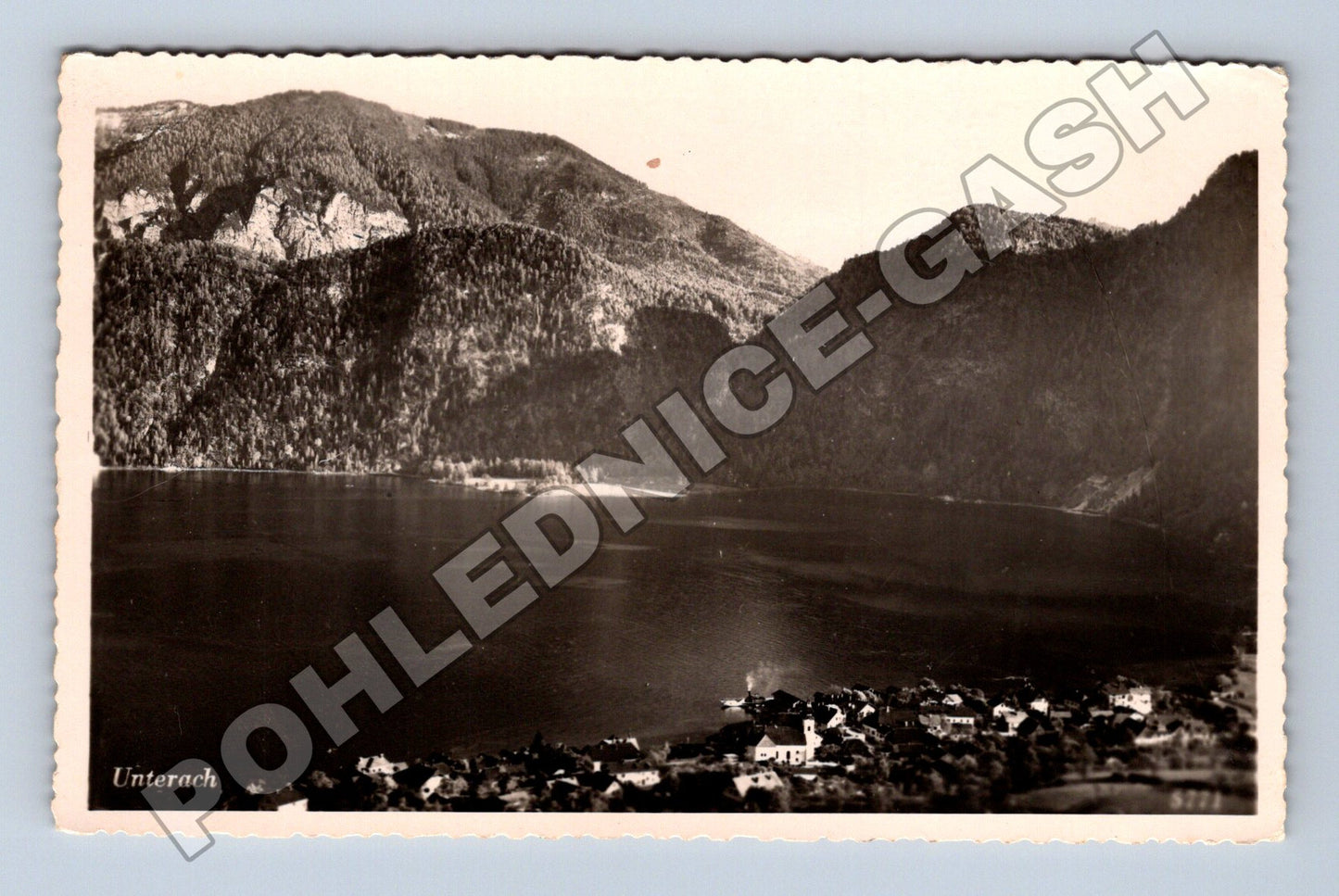 Pohlednice Rakousko Unterach am Attersee 1936 (M33253)