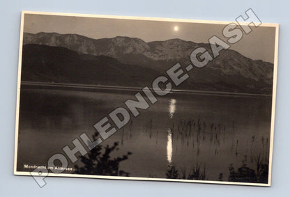 Pohlednice Rakousko Attersee Mondnacht 1941 (M33256)