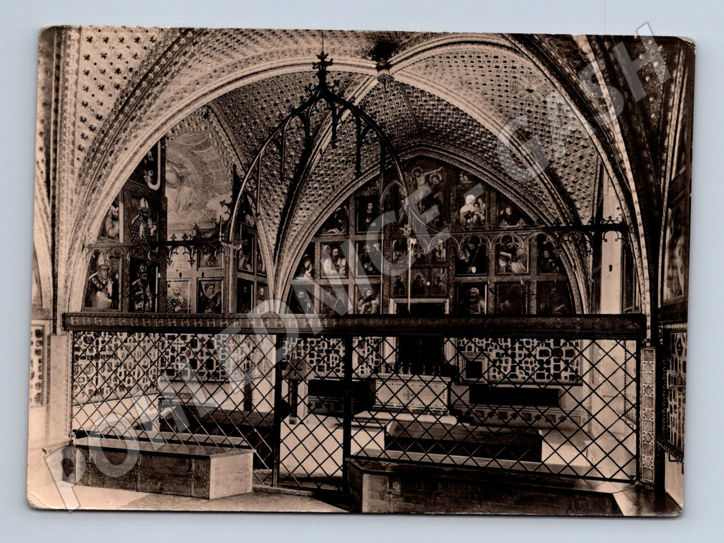 Pohlednice Karlštejn Kaple svatého Kříže (M3326)