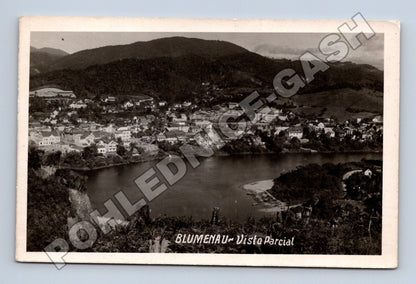 Pohlednice Brazílie Blumenau Vista Parcial 1957 (M33269)