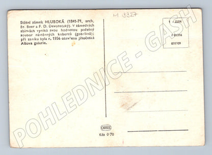 Pohlednice Hluboká nad Vltavou zámek (M3327)