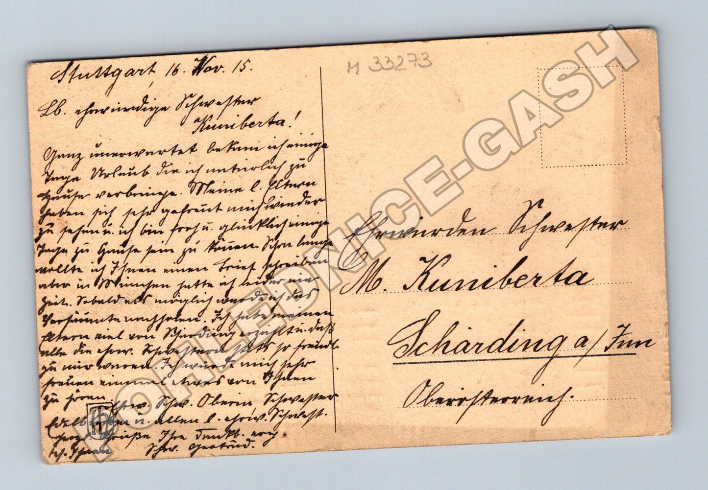 Pohlednice Německo Stuttgart Jubilejní sloup 1915 (M33273)