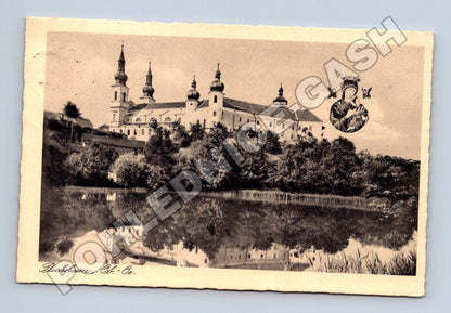 Pohlednice Rakousko Puchheim klášter jezero 1935 (M33275)