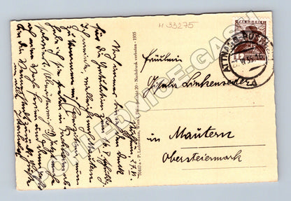 Pohlednice Rakousko Puchheim klášter jezero 1935 (M33275)